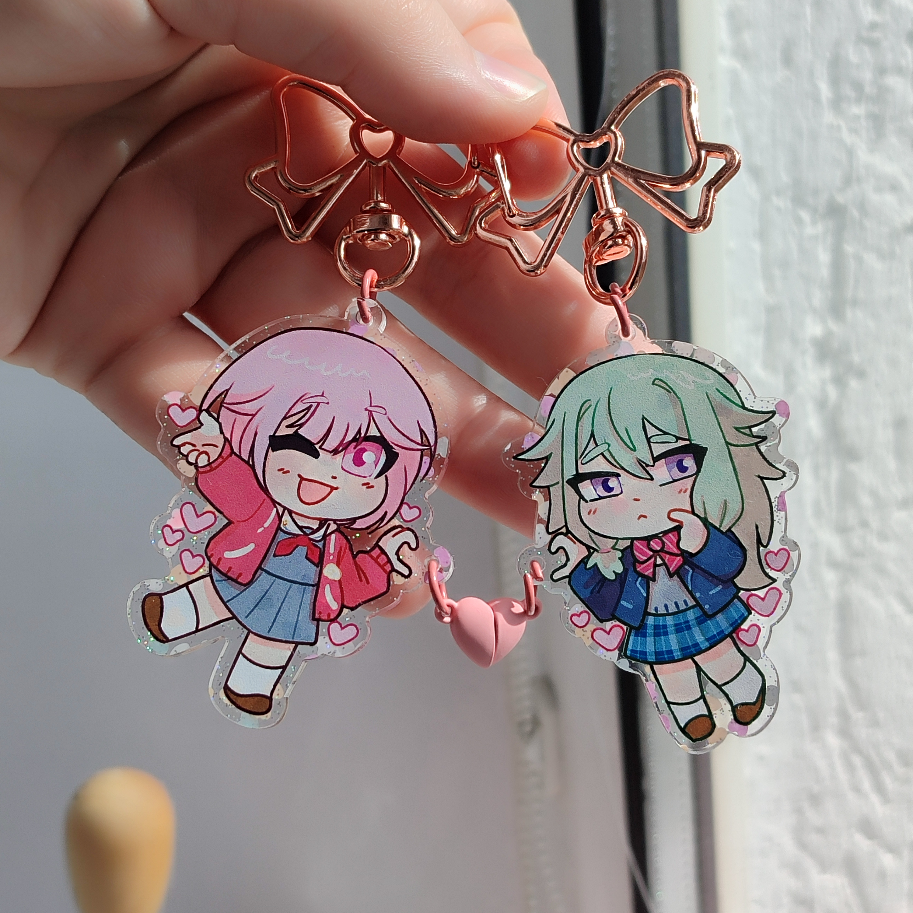 Акриловый брелок