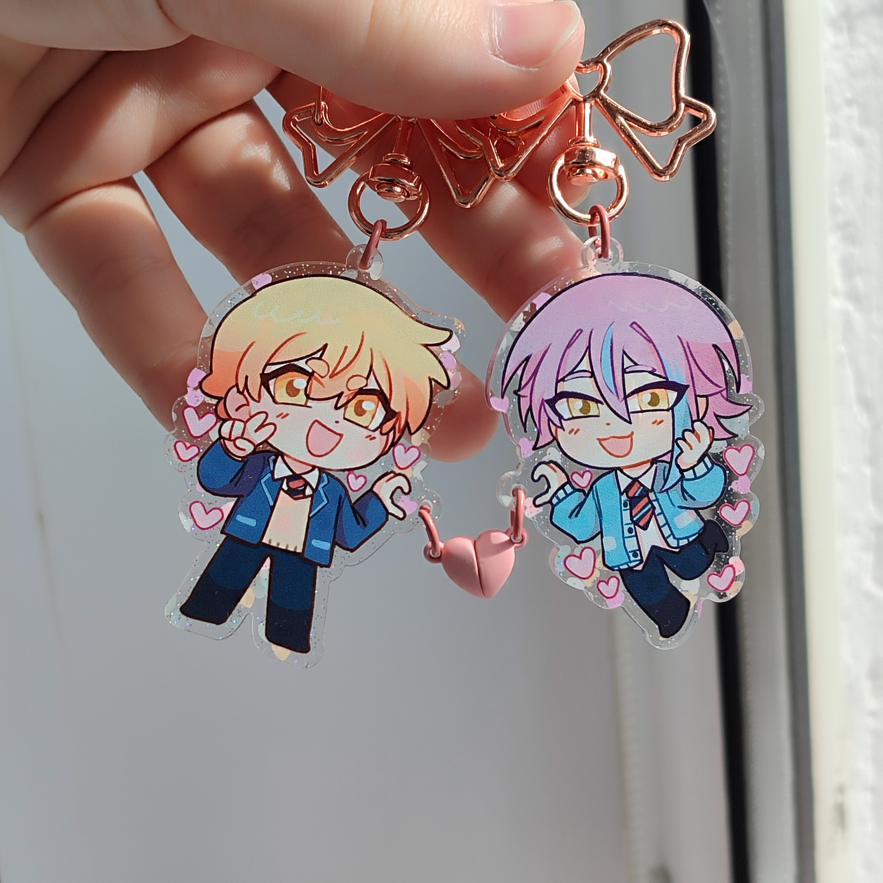 Акриловый брелок