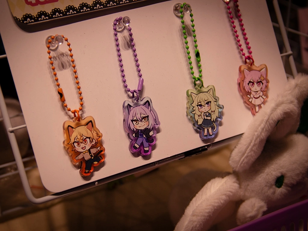 Акриловый брелок